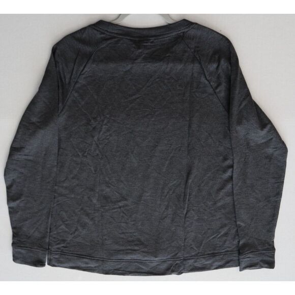 Lou & Grey 28154150 Women's Sz M Dark Charcoal Gray Signature Sweatshirt - Picture 9 of 9